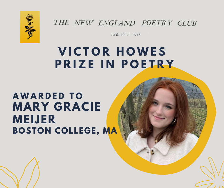 Congrats to the 2023 Victor Howes Prize Winner