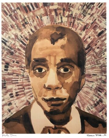 Portrait of James Baldwin