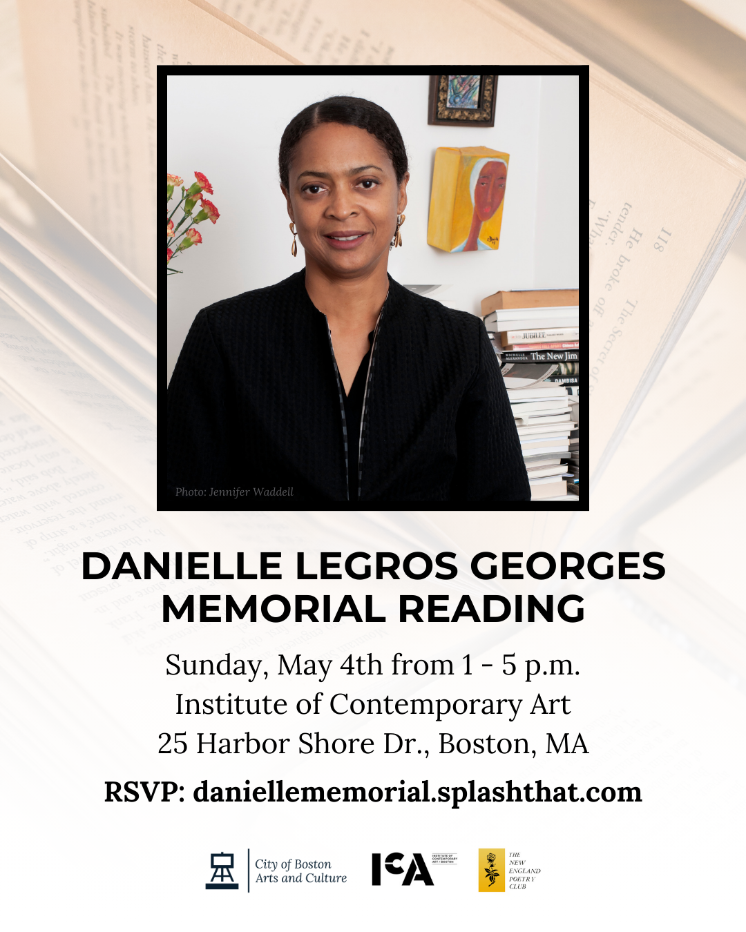 DANIELLE LEGROS GEORGES MEMORIAL READING