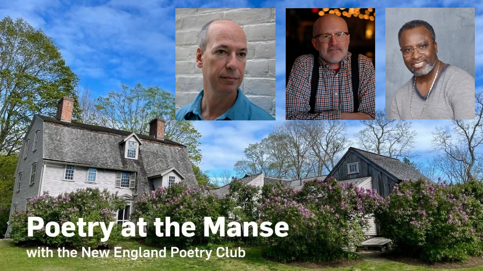 Poetry at the Manse: Wyn Cooper, Brian Mosher, Jhonny Victor